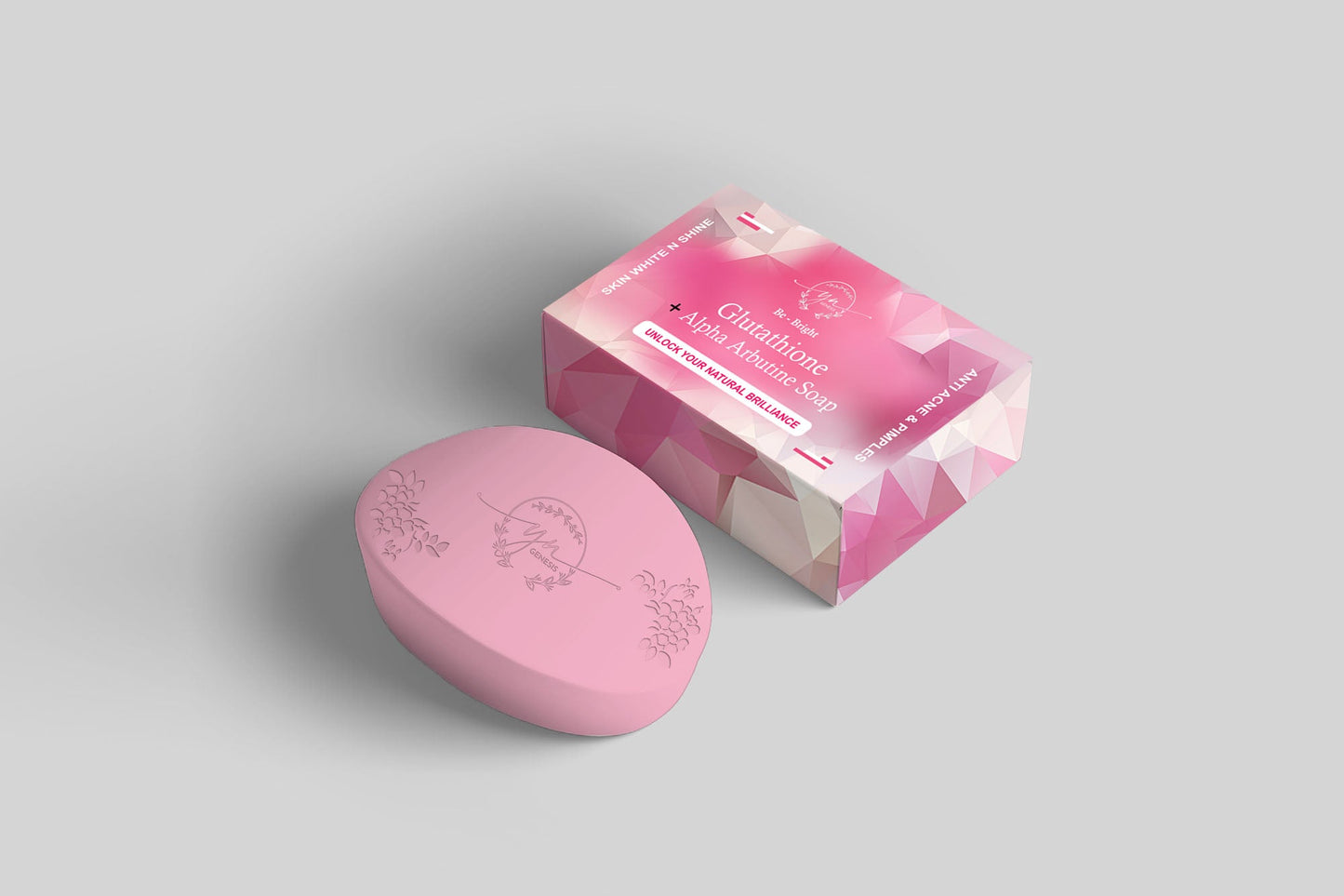 Glutathione & Arbutin Soap – Brighten, Hydrate & Glow